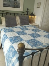 Patchwork eiderdown large for sale  ELY