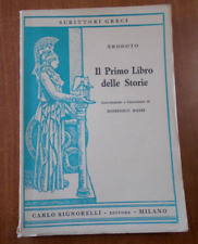 Erodoto primo libro usato  Palermo