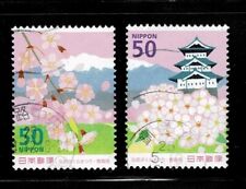 Japão 2013 Hirosaki Cherry Blossom Festival 50Y Conjunto Completo Usado Sc# 3528-3529 comprar usado  Enviando para Brazil
