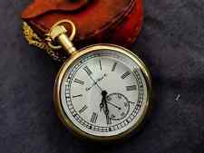 Vintage Elgin Relógio de Bolso Colecionável Antigo 1- Relógio de Bolso de Latão com Caixa PRESENTE, usado comprar usado  Enviando para Brazil