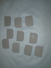 (10) PLACAS FINAIS BLOCO TERMINAL ALTECH CONNECTWELL EP6/10U CINZA SEM CAIXA , usado comprar usado  Enviando para Brazil