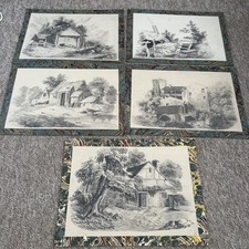 Antique pencil drawings for sale  OXFORD