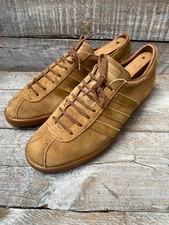 Tênis Adidas vintage anos 80 camurça marrom tabaco, feito na Romênia cano baixo tamanho 8 comprar usado  Enviando para Brazil