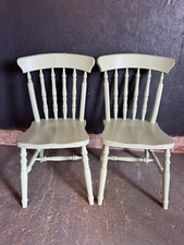 Farmhouse pine chairs for sale  STAFFORD