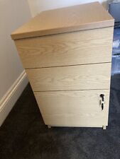 lockable wooden filing cabinet for sale  LOUTH