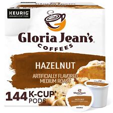 Gloria Jean's Hazelnut K-Cups, café torrado médio, 144 unidades comprar usado  Enviando para Brazil