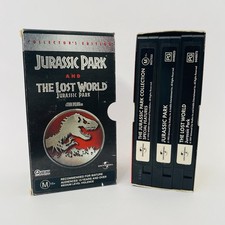 Jurassic Park VHS Video Tape Box Set Rara Edição de Colecionador + Frete Grátis comprar usado  Enviando para Brazil