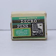 Caneta Decro Antiga Vintage Nova Na Caixa Inglaterra #10 1 Dúzia por Caixa Novo Estoque Antigo comprar usado  Enviando para Brazil
