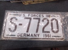 antique license plate 1961 for sale  Sarasota
