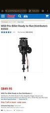Distribuidores MSD Ignition 83503 - MSD Pro-Billet prontos para uso, usado comprar usado  Enviando para Brazil