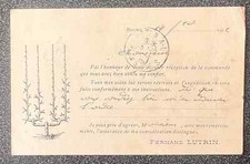 Carte postale publicité d'occasion  Paris XVIII