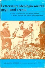 Quaderni storici 1977 usato  Italia