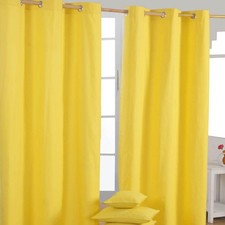 Yellow eyelet curtain for sale Yellow eyelet curtain for sale  CRADLEY HEATH