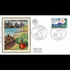 Fdc soie régions d'occasion  Crécy-la-Chapelle