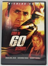 Gone In 60 Seconds DVD Nicholas Cage Angelina Jolie Free Shipping 2000 comprar usado  Enviando para Brazil