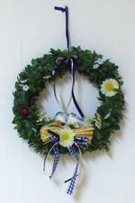 Frühlingskranz türkranz deko gebraucht kaufen  Leutenberg