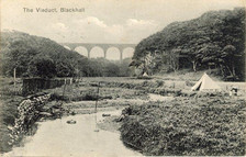 Printed postcard viaduct for sale  HARTLEPOOL