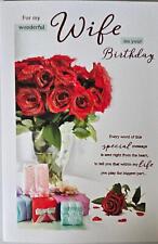 Wonderful wife birthday for sale  NEWCASTLE