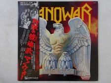 Manowar Battle Hymns Liberty K28P 270 Japan  VINYL LP OBI, usado comprar usado  Enviando para Brazil