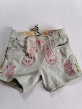 Trachtenhose kurz echtleder gebraucht kaufen  Geiselhöring