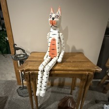 Vintage carved wooden for sale  Omaha