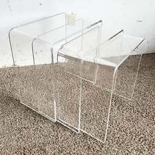 Postmodern lucite waterfall for sale  Delray Beach