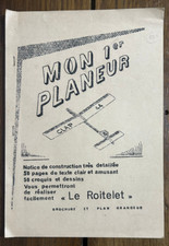 Planeur roitelet brocure d'occasion  Paris-