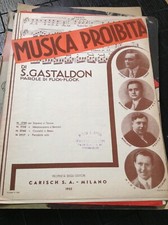 Spartito musicale epoca usato  Italia