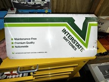 Vintage interstate battery for sale  Fredericktown