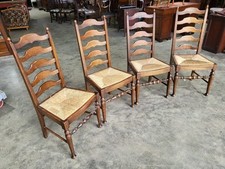 oak ladder back dining chairs for sale oak ladder back dining chairs for sale HUNTINGDON