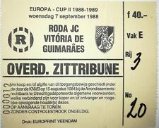 SUPER RARO 88/89 UEFA CUP RODA JC x VITORIA GUIMARAES comprar usado  Enviando para Brazil