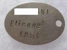 Plaque identite wwi d'occasion  Toulon-