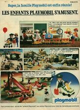 Publicité ancienne playmobil d'occasion  France
