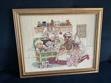 Hand cross stitched for sale  COLCHESTER