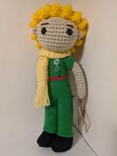 Boneca O Pequeno Príncipe Amigurumi feita à mão fio de crochê brinquedo orgânico exclusivo 10" comprar usado  Enviando para Brazil