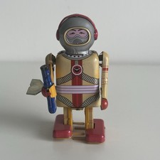 Vintage clockwork spaceman for sale  PLYMOUTH