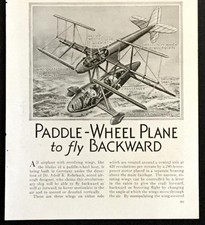 Rohrbach cyclogyro 1934 for sale  Diamond Point