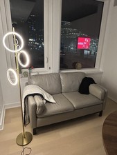 Handcrafted leather couch for sale  New York