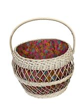 Ancien panier osier d'occasion  Bohain-en-Vermandois