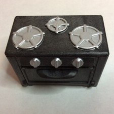 Móveis de cozinha para forno fogão preto Calico Critters/Sylvanian comprar usado  Enviando para Brazil