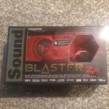 Tarjeta de audio para juegos Creative Sound Blaster Zx SBX con amplificador de auriculares de alto rendimiento segunda mano  Embacar hacia Mexico