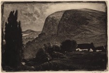 David waterson mezzotint for sale  UK