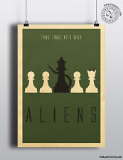 Aliens minimalist movie for sale  MATLOCK