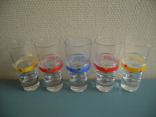 Lot glasses pastis d'occasion  Expédié en Belgium