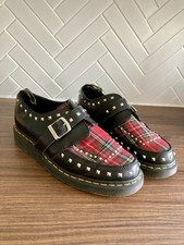 Dr. martens tartan for sale  BASILDON