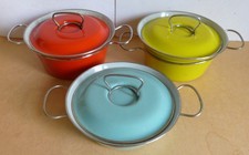 Mes kochtöpfe rot gebraucht kaufen  Hildesheim