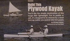 Plywood kayak flat for sale  Diamond Point