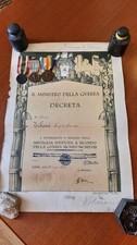 Diploma medaglie prima usato  Ziano Piacentino