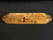 Altes firmen schild gebraucht kaufen  Rosengarten