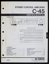 Usado, Original YAMAHA C-45 Stereo Amplifier Service Manual/Diagram/Parts List o142 comprar usado  Enviando para Brazil